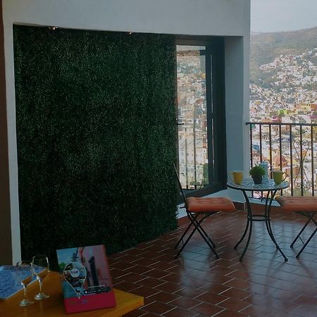 Apartamento Con Terraza A Un Lado Del Monumento Del Pipila Hotell Guanajuato Eksteriør bilde