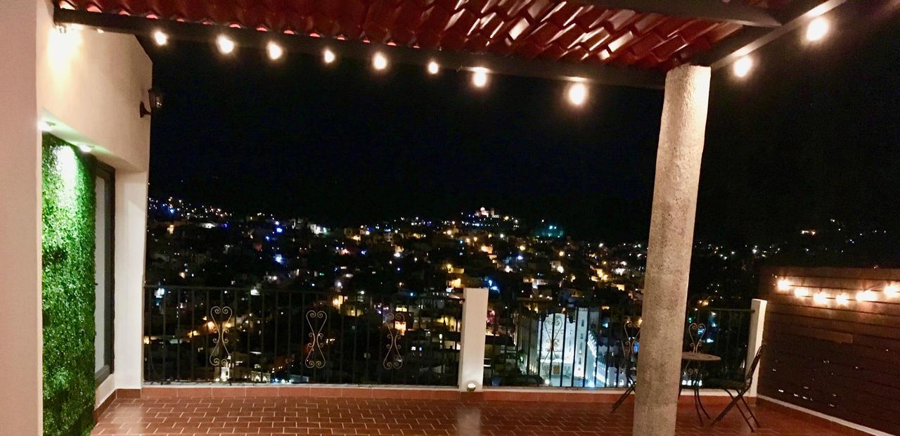 Apartamento Con Terraza A Un Lado Del Monumento Del Pipila Hotell Guanajuato Eksteriør bilde